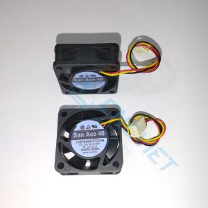 Quạt tản nhiệt 3 dây 40x40x15 4015 SanyoDenki 109P0424H7D30 24V 0.08A. Lắp cho các Controller Fanuc 16/18/21, Fanuc 16i/18i/21i, driver Fanuc.