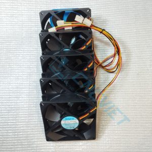 Quạt tản nhiệt 3 dây 92x92x25 NMB 3610KL-05W-B49 24V 0.12A. Lắp cho các Controller Fanuc 16/18/21, Fanuc 16i/18i/21i, driver Fanuc, làm mát các PCB...