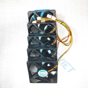 NMB 3610KL-05W-B49 Quạt tản nhiệt 3 dây 92x92x25 NMB 3610KL-05W-B49 24V 0.12A. Lắp cho các Controller Fanuc 16/18/21, Fanuc 16i/18i/21i, driver Fanuc, làm mát các PCB...