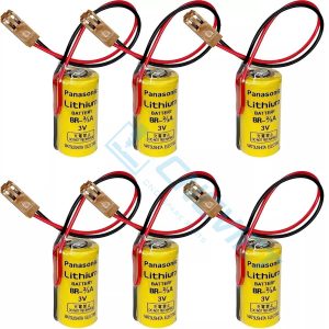 Pin Panasonic BR-2/3A 3V 1600mAH. Tương đương A98L-0031-0006, A02B-0118-K111, A02B-0177-K106. Không chảy nước khi hết pin, mới 100%