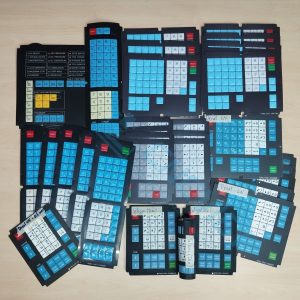 Dùng cho phay CNC Fanuc 21M và 0iM, A98L-0005-0298#M có sẵn lớp keo dán.