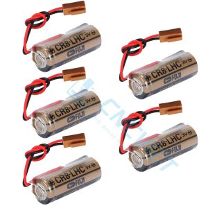 Pin FUJI CR8.LHC 3V 2600mAH. Tương đương A98L-0031-0012, A02B-0200-K102. Không chảy nước khi hết pin, mới 100%