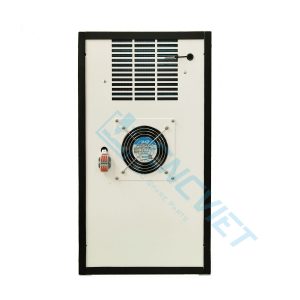 Máy lạnh tủ điện khô CAWS-800 800W (điều hòa tủ điện) bản tiêu nước, lắp cho tủ điện máy CNC. Dải công suất lạnh: 300W, 500W, 800W... 2000W.