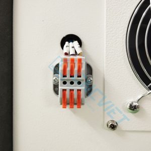 Máy lạnh tủ điện khô CAWS-800 800W (điều hòa tủ điện) bản tiêu nước, lắp cho tủ điện máy CNC. Dải công suất lạnh: 300W, 500W, 800W... 2000W.