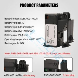 Pin Fanuc A98L-0031-0028 3V 1750mAh lắp cho các controller Fanuc