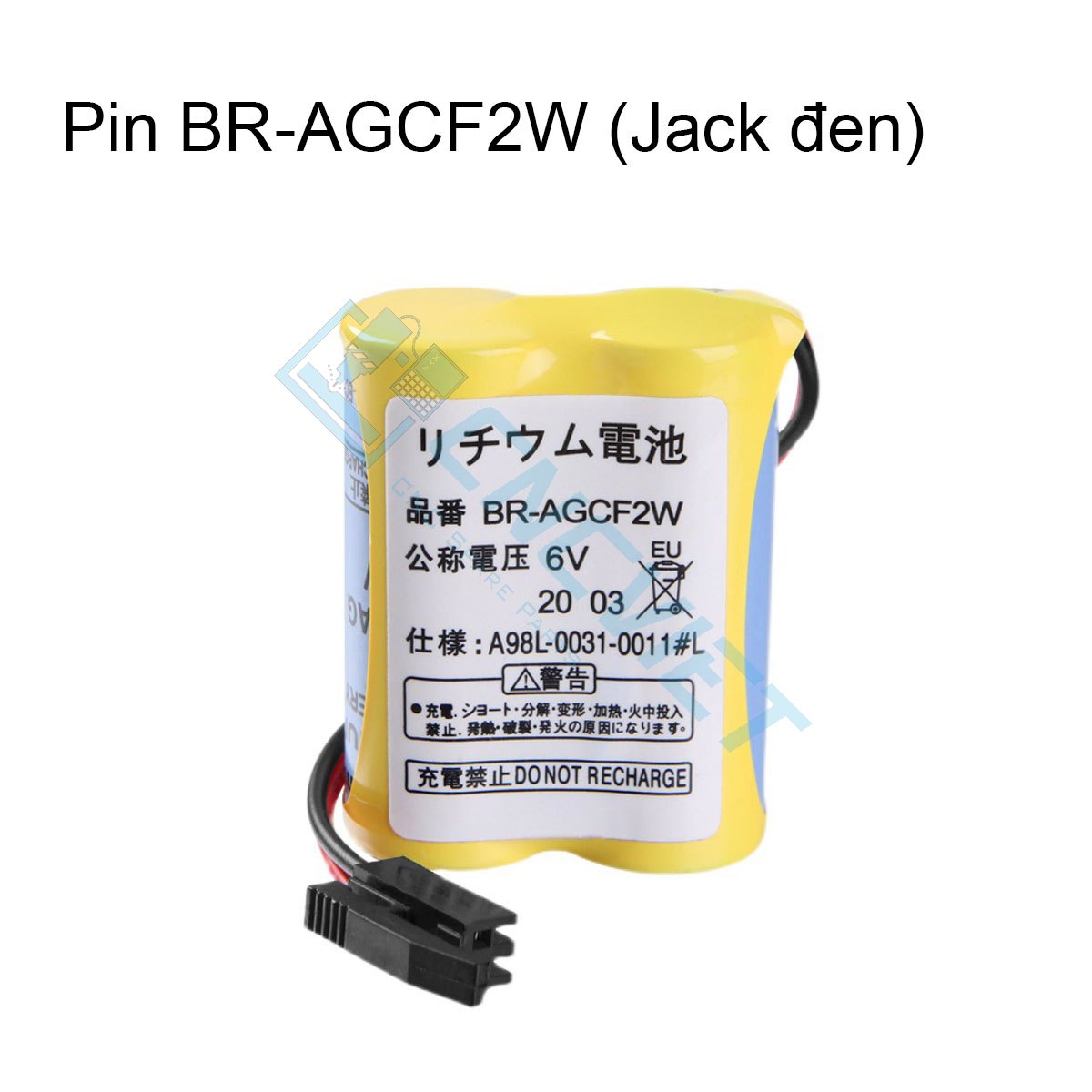 Pin Panasonic BR-AGCF2W A98L-0031-0011, 6V 2200mAh