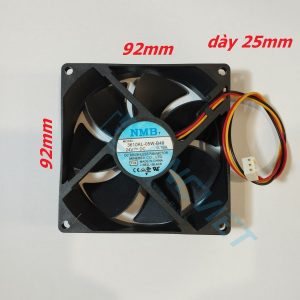 Quạt tản nhiệt CNC 3 dây - Quạt tản nhiệt 3 dây cho máy CNC Fanuc - 92x92x25mm