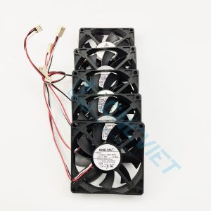 Quạt tản nhiệt 3 dây 80x80x15 8015 3106KL-05W-B59 24V 0.16A. Lắp cho các Controller Fanuc 16/18/21, 16i/18i/21i, driver Fanuc. Làm mát các PCB, linh kiện...
