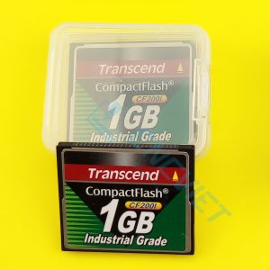Thẻ CF Transcend cho máy CNC, model CF200I, 200x, chuẩn công nghiệp, dung lượng: 256MB / 512MB / 1GB / 2GB. Read 30MB/s - Write 10MB/s. Hàng mới 100%.