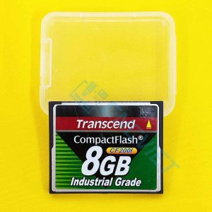 Thẻ CF Transcend cho máy CNC, model CF200I, 200x, chuẩn công nghiệp, dung lượng: 256MB / 512MB / 1GB / 2GB / 4GB / 8GB. Read 30MB/s - Write 10MB/s. Hàng mới 100%.