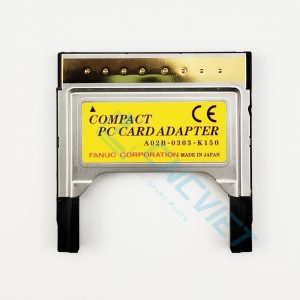 Adapter CF To PCMCIA Fanuc chính hãng, mới 100%, chất lượng cao. Một đầu adapter cắm thẻ CF vào, đầu còn lại cắm vào máy CNC để rút / nạp dữ liệu.