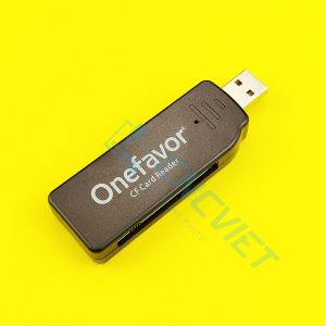 Đầu đọc thẻ CF, mới 100%. Gắn thẻ CF vào đầu đọc, cắm đầu đầu vào máy tính (PC / Laptop), driver tự nhận. Windows XP /7/10/11 (32 / 64 bits) hỗ trợ.