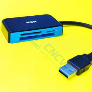Đầu đọc thẻ CF, mới 100%. Gắn thẻ CF vào đầu đọc, cắm đầu đầu vào máy tính (PC / Laptop), driver tự nhận. Windows XP /7/10/11 (32 / 64 bits) hỗ trợ.