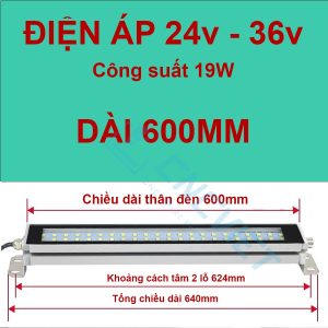 Đèn chiếu sáng máy CNC - Đèn LED vuông CNC - Đế xoay 360 độ - Kính cường lực - Thân hợp kim nhôm. Chống cháy - chống nước - chống dầu.