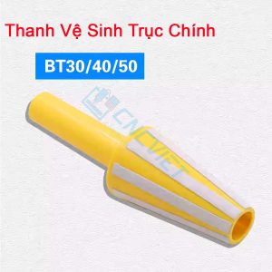 Dụng cụ vệ sinh lỗ côn trục chính của máy phay CNC sẽ loại bỏ cặn bẩn, các phoi bám trong lồng trục chính,....giúp bảo dưỡng trục chính sạch sẽ, hoạt động trơn tru, hiệu quả và ổn định hơn.