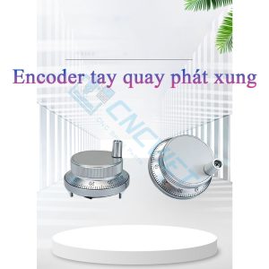Encoder tay quay phát xung được dùng thay thế cho các loại handle, hanwheel, MPG của máy phay, tiện CNC. Giải pháp điều khiển chính xác cho máy CNC, PLC