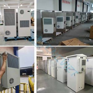 Máy lạnh tủ điện ngoài trời WEA có độ chống thấm cao, sử dụng ngoài trời hoặc xưởng có độ ẩm cao, làm mát nhanh và chịu nhiệt độ cao.