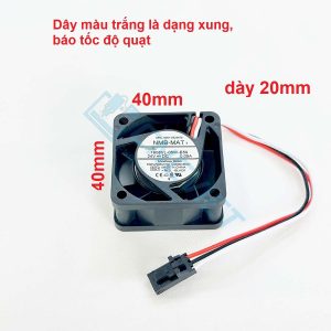 Quạt tản nhiệt 3 dây 40x40x20 NMB 1608VL-05W-B59 cho máy CNC