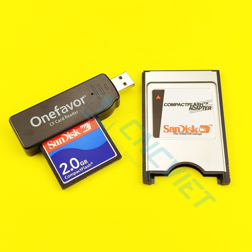 Combo thẻ CF Sandisk 2G