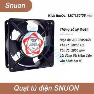 Quạt tủ điện làm mát tủ điện, giảm nhiệt độ cho các thiết bị trong tủ điện như driver, board mạch, contactor, các bộ nguồn,...khỏi quá nhiệt. Giúp bảo vệ tủ điện, tăng tuổi thọ của thiết bị, giảm thời gian và chi phí bảo trì