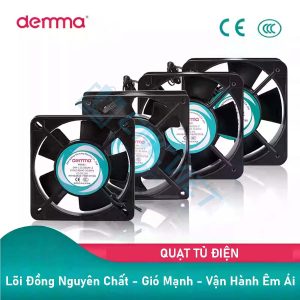 Quạt tủ điện Demma làm mát tủ điện, giảm nhiệt độ cho các thiết bị trong tủ điện như driver, board mạch, contactor, các bộ nguồn,...khỏi quá nhiệt. Giúp bảo vệ tủ điện, tăng tuổi thọ của thiết bị, giảm thời gian và chi phí bảo trì