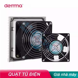 Quạt tủ điện Demma làm mát tủ điện, giảm nhiệt độ cho các thiết bị trong tủ điện như driver, board mạch, contactor, các bộ nguồn,...khỏi quá nhiệt. Giúp bảo vệ tủ điện, tăng tuổi thọ của thiết bị, giảm thời gian và chi phí bảo trì