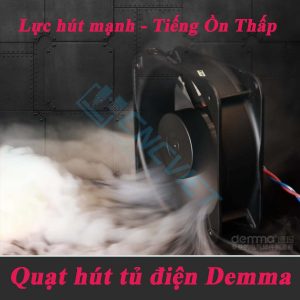 Quạt tủ điện Demma làm mát tủ điện, giảm nhiệt độ cho các thiết bị trong tủ điện như driver, board mạch, contactor, các bộ nguồn,...khỏi quá nhiệt. Giúp bảo vệ tủ điện, tăng tuổi thọ của thiết bị, giảm thời gian và chi phí bảo trì