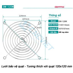 Quạt tủ điện Demma làm mát tủ điện, giảm nhiệt độ cho các thiết bị trong tủ điện như driver, board mạch, contactor, các bộ nguồn,...khỏi quá nhiệt. Giúp bảo vệ tủ điện, tăng tuổi thọ của thiết bị, giảm thời gian và chi phí bảo trì