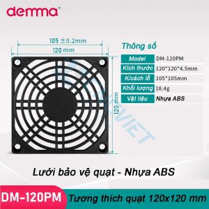 Quạt tủ điện Demma làm mát tủ điện, giảm nhiệt độ cho các thiết bị trong tủ điện như driver, board mạch, contactor, các bộ nguồn,...khỏi quá nhiệt. Giúp bảo vệ tủ điện, tăng tuổi thọ của thiết bị, giảm thời gian và chi phí bảo trì