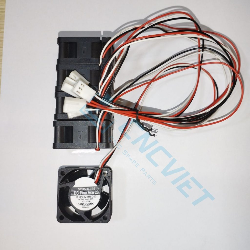 Quạt tản nhiệt 3 dây Model 109P0424H6D03 24V 0.07A