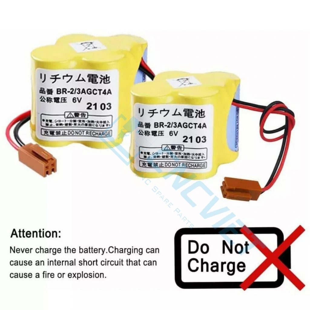 Pin BR-2/3AGCT4A pin nuôi nguồn bộ servo