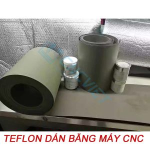 Teflon và keo dán băng máy CNC thương hiệu Shanghai Angcheng là vật liệu chuyên dụng được sử dụng rộng rãi trong ngành cơ khí, giúp giảm ma sát, chống mài mòn và bảo vệ băng trượt của máy CNC. Sản phẩm được nhiều xưởng gia công tin dùng nhờ độ bền vượt trội, khả năng chịu nhiệt tốt và giúp máy vận hành ổn định, chính xác lâu dài.