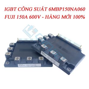 6MBP150NA060 là module IGBT công suất có dòng định mức 75A, điện áp 600V, với khả năng chịu tải ổn định và hiệu suất chuyển mạch cao. Sản phẩm được ứng dụng rộng rãi trong máy cnc, công nghiệp,...