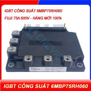 6MBP75RH060 là module IGBT công suất có dòng định mức 75A, điện áp 600V, với khả năng chịu tải ổn định và hiệu suất chuyển mạch cao. Sản phẩm được ứng dụng rộng rãi trong máy cnc, công nghiệp,...