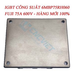 6MBP75RH060 là module IGBT công suất có dòng định mức 75A, điện áp 600V, với khả năng chịu tải ổn định và hiệu suất chuyển mạch cao. Sản phẩm được ứng dụng rộng rãi trong máy cnc, công nghiệp,...